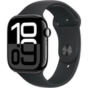Smartwatch Apple Watch Series 10 Cellular 46mm Jet Black Aluminium with Black Sport - M/L