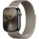 Smartwatch Apple Watch Series 10 Cellular 46mm Natural Titanium with Natural Milanese Loop - M/L