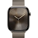 Smartwatch Apple Watch Series 10 Cellular 46mm Natural Titanium with Natural Milanese Loop - M/L