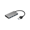 USB Hub Sandberg 133-88 USB 3.0 4-Port 4xUSB 3.0 Silver