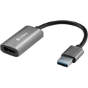 Αντάπτορας Hub Sandberg USB 3.0 > HDMI (ST-BU) 4K Gray
