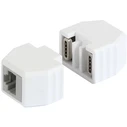 Αντάπτορας Δικτύου Allnet TP-TP CAT6A Buchse 1:1 8-pol. RJ45 magnetic 50-pack PoE up to 10GBit