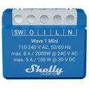 Ενδιάμεσος Διακόπτης Shelly Relais Wave 1 Mini Z-Wave