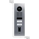 Θυροτηλεόραση DoorBird IP Video T?rst. D1102FV Fingerpr. Edels. V2A, Unterpu