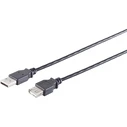 Καλώδιο USB 2.0 (ST-BU) 1,8m extensionsCable Black