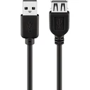 Καλώδιο USB 2.0 (ST-BU) 1,8m extensionsCable Black