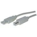 Καλώδιο USB 2.0 A > B (ST-ST) 1,8m Gray