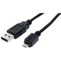 Καλώδιο USB 2.0 A > Micro-B (ST-ST) 1m Black