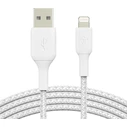 Καλώδιο USB Belkin Lightning Lade/Sync ummantelt mfi 3m White