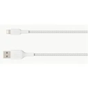 Καλώδιο USB Belkin Lightning Lade/Sync ummantelt mfi 3m White