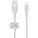 Καλώδιο USB Belkin PRO Flex Lightning/USB-A Apple zert., 3m, White