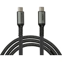 Καλώδιο USB Goodconnections USB-C 2.0 (ST-ST) 0,5m Textilmantel 240W Anthracite