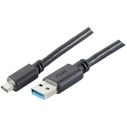 Καλώδιο USB-C > USB 3.0 (ST-ST) 1,8m Black