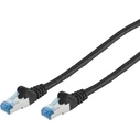 Καλώδιο Δικτύου CAT6a RJ45 S/FTP PiMF 0,5m Black