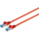 Καλώδιο Δικτύου CAT6a RJ45 S/FTP PiMF 1m Red