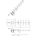 Κεραία Δικτύου Allnet 868MHz 10dbi (N-Female) YAGI ANT-868-10dbi-Yagi LoRA HELIUM IoT