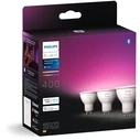Λάμπα LED Smart Philips Hue White & Color Ambiance GU10 Dreierpack 3x350lm