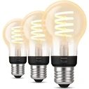 Λάμπα LED Smart Philips Hue White Ambiance E27 Filament 3erPack