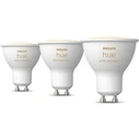 Λάμπα LED Smart Philips Hue White Ambiance GU10 Dreierpack 3x350lm