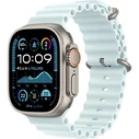 Λουράκι Wearable Apple 49mm Ice Blue Ocean Extension - Natural Titanium Finish