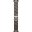 Λουράκι Wearable Apple 49mm Natural Titanium Milanese Loop - Large