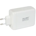 Φορτιστής Πρίζας Allnet QC USB-C PD GaN 200Watt 1x USB Typ-A QC 3x USB Typ-C