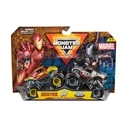 Monster Jam Vehicles Spin Master Marvel Venom Vs Amazing Spider-Man Vehicles