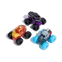 Spin Master Marvel Monster Jam Mini Jams Iron Man Venom The Amazing Spider-Man 3 Pack Bundle