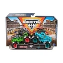 Spin Master Monster Jam Θρυροαρους εναντι Βελοκιραπτορ 2 Pack Vehicle