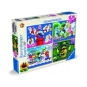Ravensburger Kids Puzzle Super Mario 4 x 100 Pieces