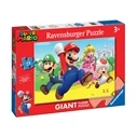 Children's Jigsaw Puzzle Ravensburger Super Mario Giant Floor Puzzle 24pc