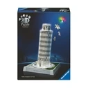 Ravensburger 3D Puzzle 3D Iconics Leaning Tower of Pisa Night Edition 216 Pieces