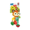 Baby Clementoni Hanging Crib & Stroller Toy with Teether — Easy Peasy Soft Fox (1000-17623)