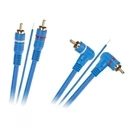 Καλώδιο 2xRCA to 2xRCA 5m, γωνία