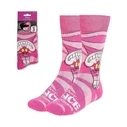 Cerda Disney Alice in Wonderland Cheshire Cat Adult Socks (One size EU 36-43) Pink - Model 2900002414