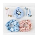 Cerda Children's Hair Accessories Set (Clips & Hair Ties) 7 pcs - Bluey