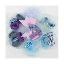 Cerda Kids Hair Clips and Hair Ties Set 40pcs - Disney Stitch