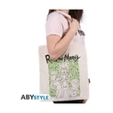 Abysse Rick And Morty Shopping Bag - Portal, Beige