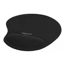 Mousepad Delock 12040 με gel στήριγμα καρπού, 230 x 202mm, μαύρο