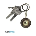 Abysse Keychain One Piece 3D Luffy's Hat Metallic Gold