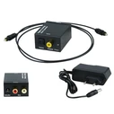Αντάπτορας Οπτικής Ίνας Xtreme Toslink-coaxial σε 2x RCA