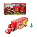 Mattel Disney Pixar Cars Mack Mobile Rescue Repair Center (JMT58)  - Μετασχηματιζόμενο φορτηγό Mack που ανοίγει σε σταθμό διάσωσης/επισκευής