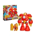 Hasbro DisneyJr. Marvel - Iron Man & His Awesome Friends - Γιγάντια Φιγούρα Iron Man με Πανοπλία (G3218)