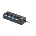 USB Hub Quer 3.0 4 Ports με Διακόπτη