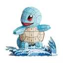 Spin Master 3D Puzzle Pokémon Squirtle - 180 κομμάτια