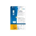 HERMA 350 A4 Rectangular Self-Adhesive Labels 105 x 42.3 mm, 25 Sheets (350 labels)