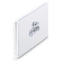 Hama Good Things Spiral Photo Album 28x24 cm – 50 White Pages (Be Happy) 7717