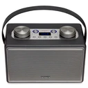 AIWA Portable Bluetooth Speaker Leatherette 50W RMS with Mic and Guitar Input