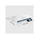 Scanner HP Scanjet Pro N4600 fnw1 ADF 40 S./Min USB3.0 LAN WLAN