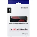 Σκληρός Δίσκος M.2 2TB Samsung 990 PRO Heatsink NVMe PCIe 4.0 x 4 retail